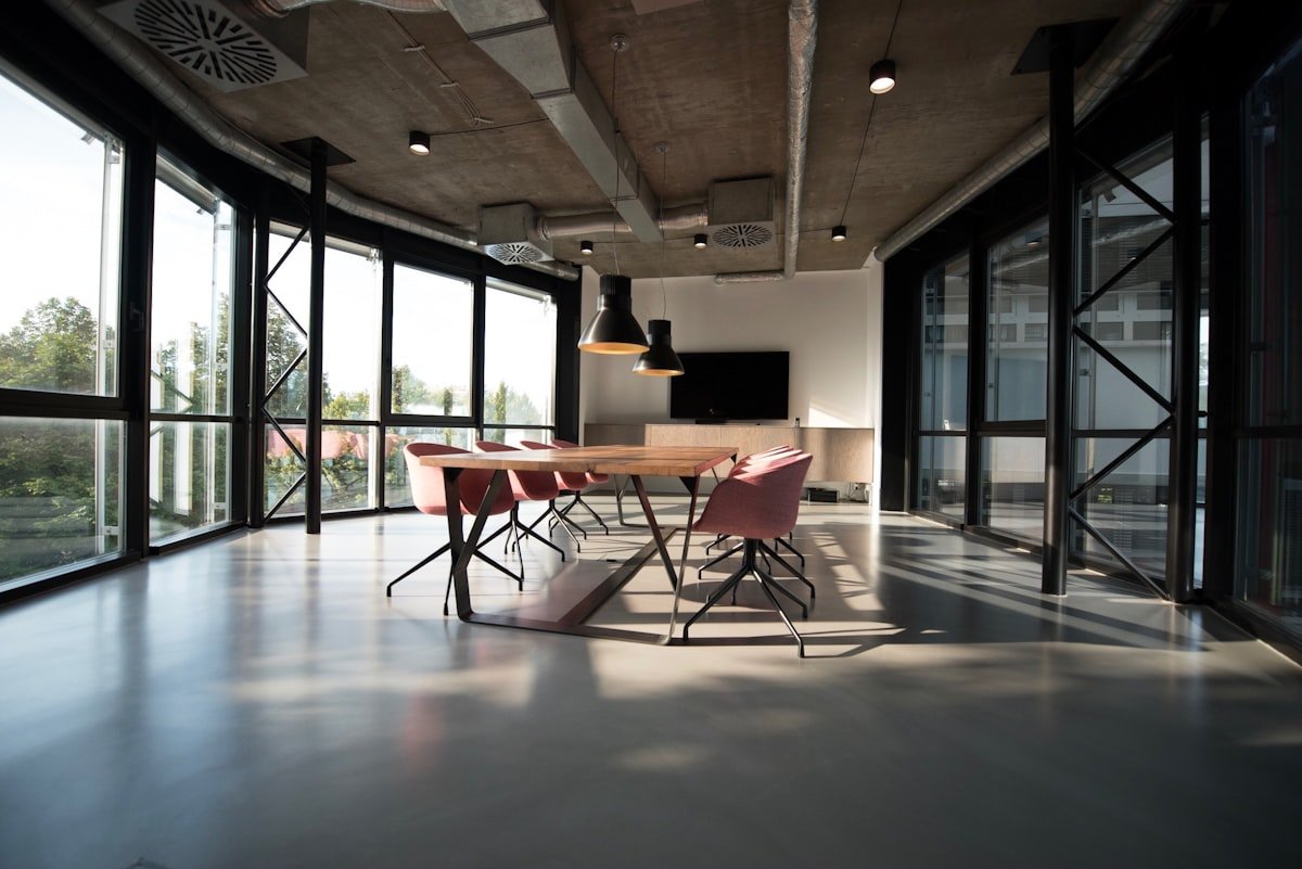 Modern professional workspace